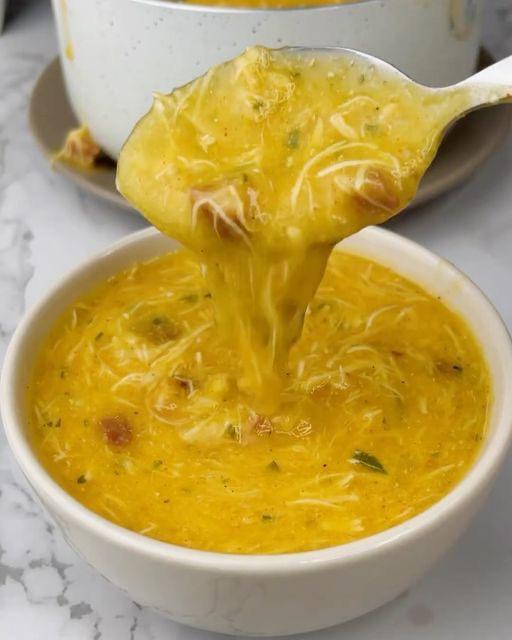 Caldo de Frango Cremoso